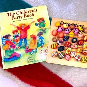 The children’s party book & decorating Easter eggs ~  Berger ~ Waldorf